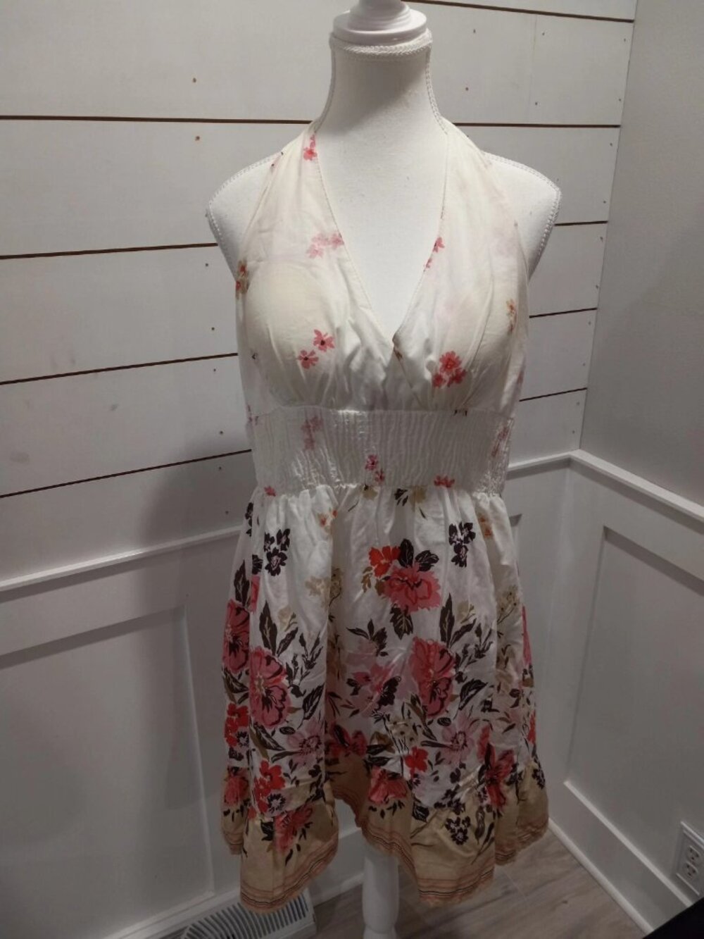 No Boundaries Ladies Sleeveless Floral Summer Dress Size XL